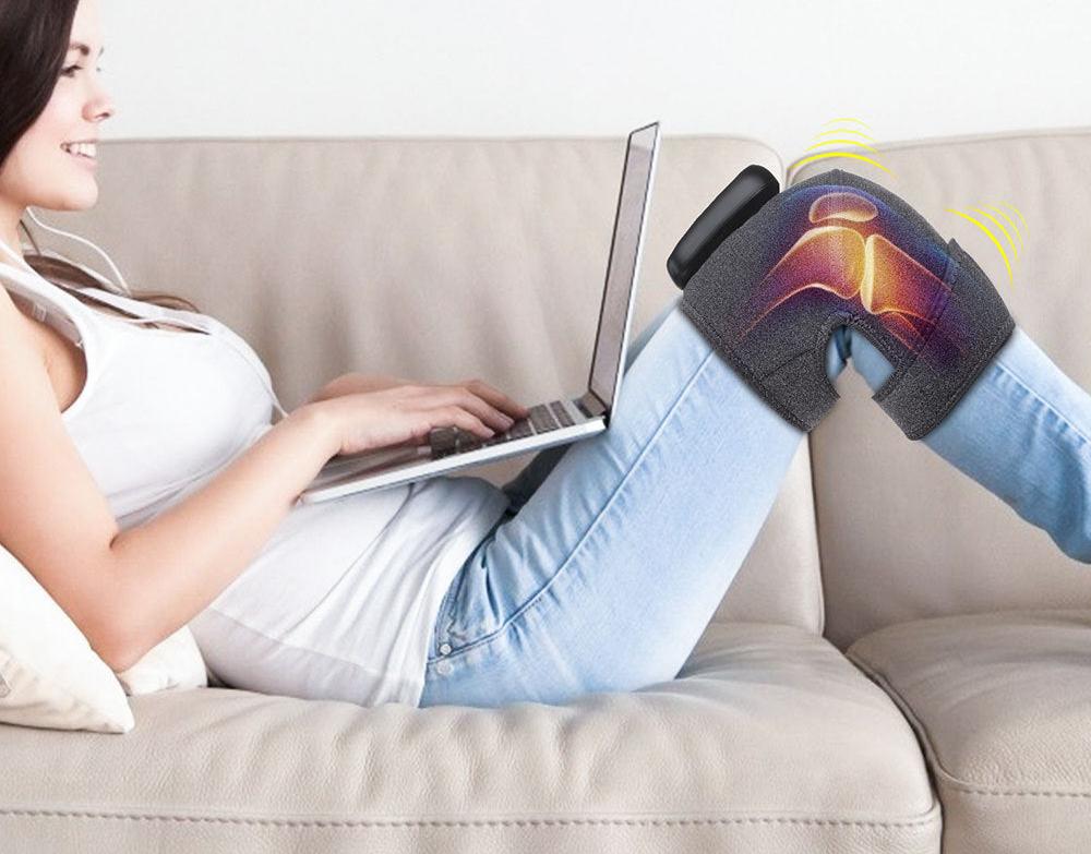 HexoKnee™ Multifunctionele Verwarmde Kniemassager