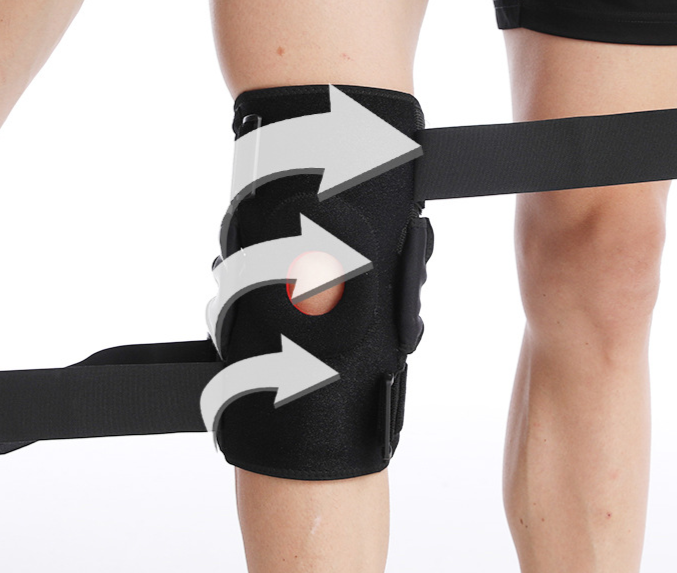 HexoBrace™ Stabiliserende Kniebandage