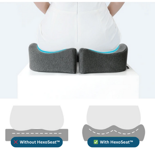 HexoSeat™ Ergonomisch Drukverlichtend Zitkussen