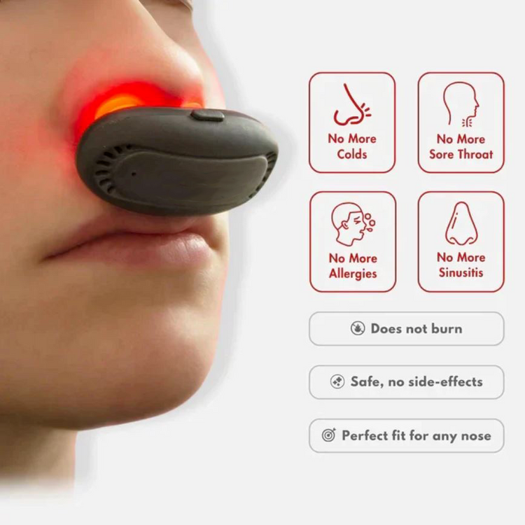 HexoRelief™ Infrarood Neusapparaat voor Sinus- en Allergieverlichting