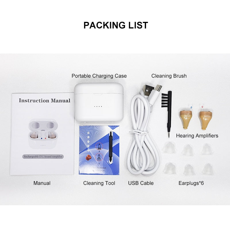 HexoSound™ Oplaadbare Hoorapparaten