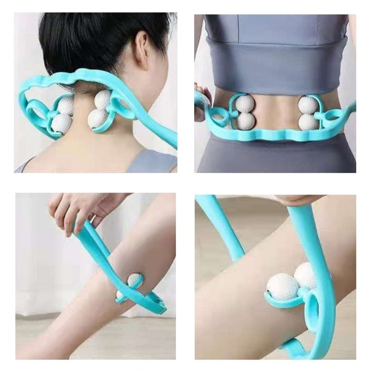 HexoRelief™ Drukpuntmassageapparaat met 4 Rollers voor het hele Lichaam