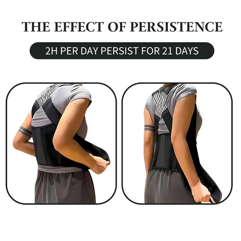 HexoPosture™ – Geavanceerde Rugsteun & Houdingscorrector