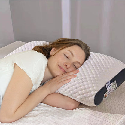 HexoSleep™ – orthopedisch slaapkussen met neksteun en massagekern van sojabonenvezel