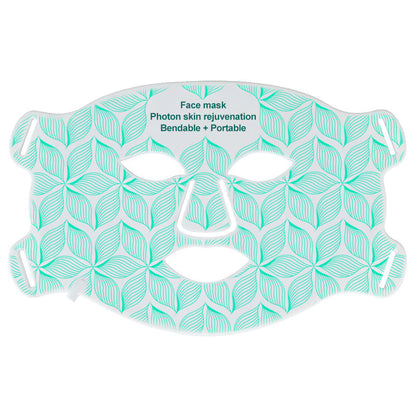 HexoGlow™ LED Siliconen Gezichtsmasker – 8-Kleuren Fotonentherapie