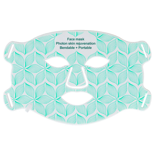 HexoGlow™ LED Siliconen Gezichtsmasker – 8-Kleuren Fotonentherapie