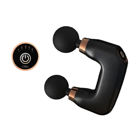 HexoPulse™ – Dubbelkoppige Percussie-Massage Gun