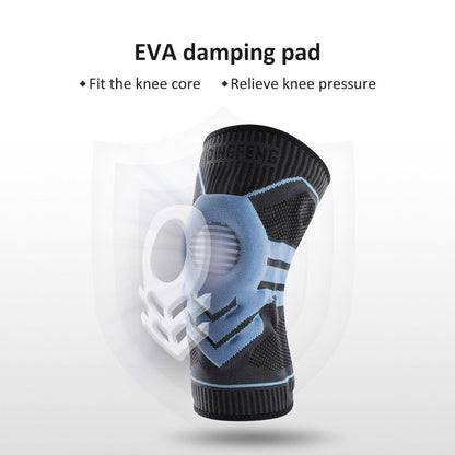 HexoKnee™ – Kniebrace met Siliconen Ondersteuning
