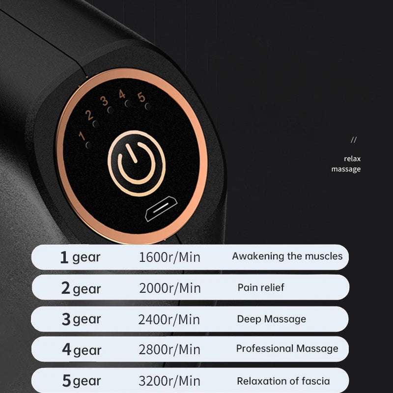 HexoPulse™ – Dubbelkoppige Percussie-Massage Gun