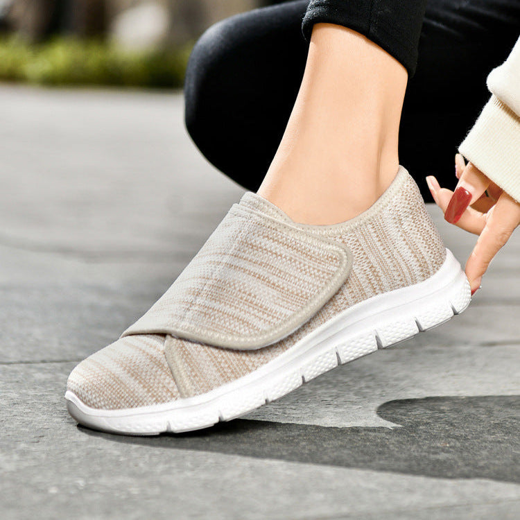 HexoComfy™ – Orthopedische damesschoenen voor wandelen – brede pasvorm, verstelbaar & ademend