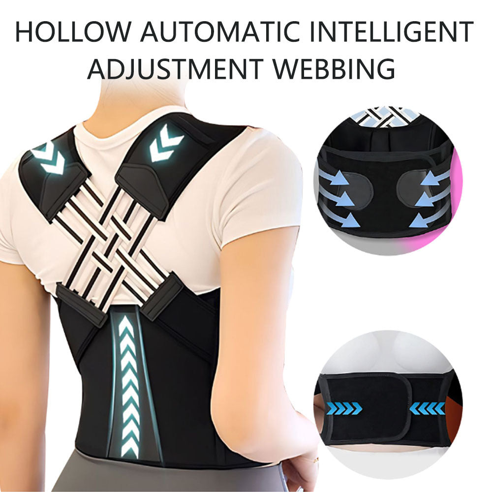 HexoPosture™ – Geavanceerde Rugsteun & Houdingscorrector