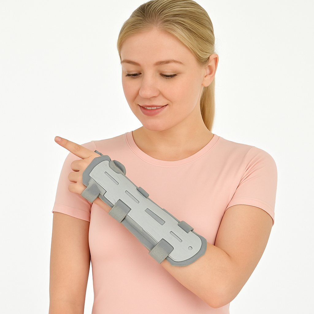 HexoBrace™ Polssteun voor Fracturen, Verstuikingen en Gerichtstabiliteit