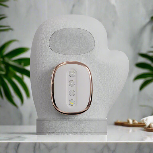 HexoRelief™ Handmassageapparaat met Warmte & Luchtcompressie