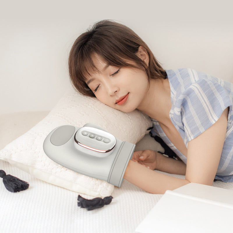 HexoRelief™ Handmassageapparaat met Warmte & Luchtcompressie