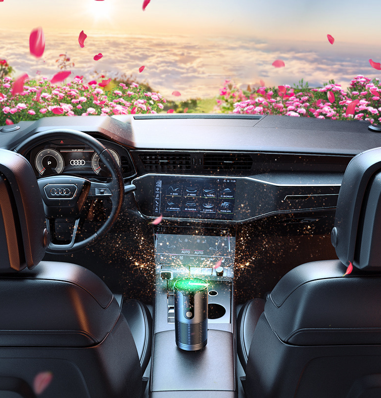 HexoAir™ – Intelligente Luchtzuiveraar Voor Luxe Auto's 4