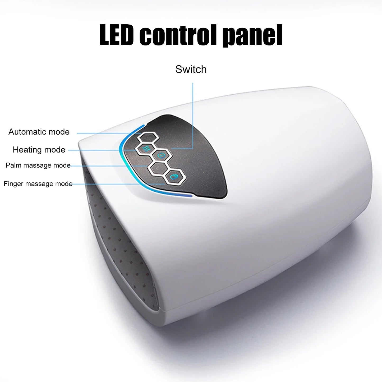 HexoPalm™ – Elektrische Handmassage met Warmte & Compressie