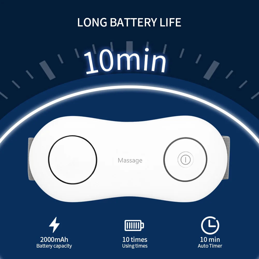 HexoRelief™ EMS Buik- en Rugmassager Voor Pijnverlichting en Ontspanning