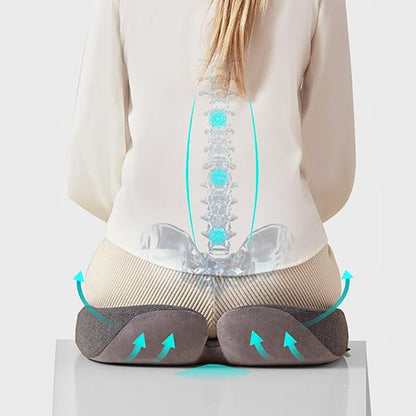 HexoSeat™ Ergonomisch Orthopedisch Zitkussen Voor Comfortabele Zitervaring