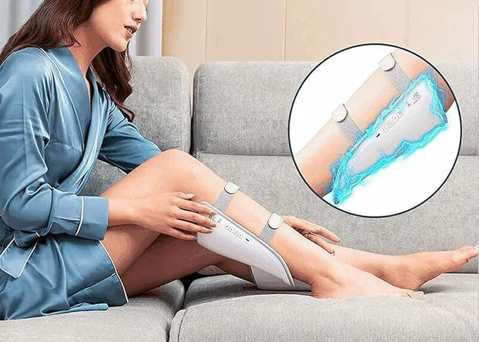HexoRelief™ Kuitmassageapparaat met Warmtetherapie