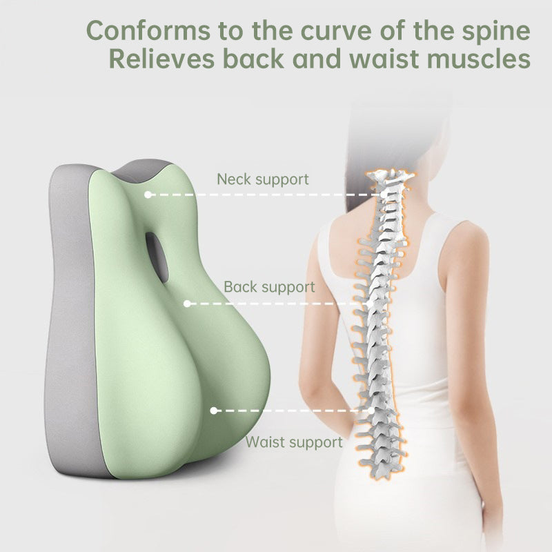HexoRest™ Ergonomisch Kussen voor Ondersteuning bij Zwangerschap en Rugpijn
