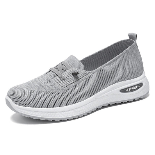 HexoComfy™ – orthopedische dames slip-ons van ademend mesh