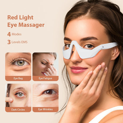 HexoEye™ – Microcurrent Roodlicht Oogmassageapparaat