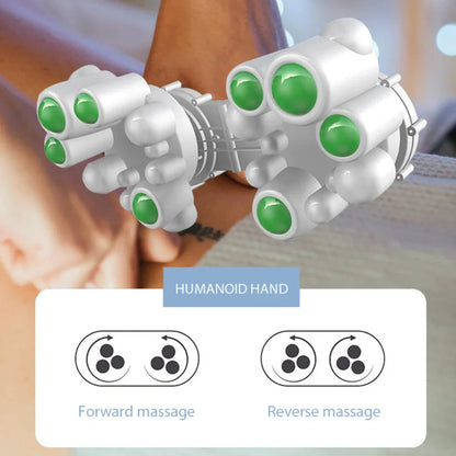 HexoEase™ Shiatsu Massagekussen voor nek, rug en schouderontspanning