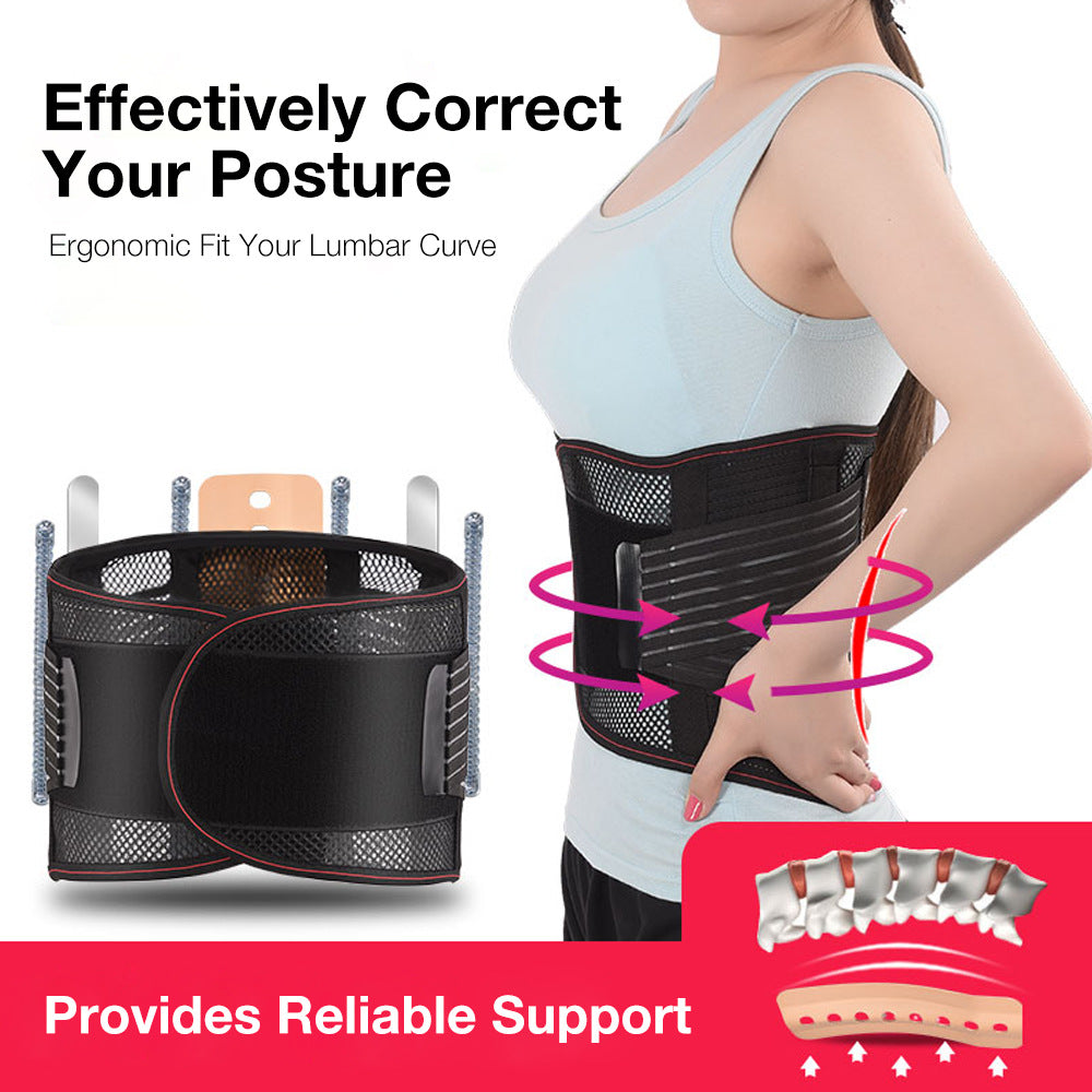 HexoSpine™ - Ergonomische Lumbale Ondersteuningsband voor Rugcomfort 5