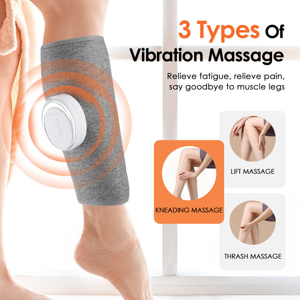 HexoLeg™ – draadloze aircompressie kuitmassager met warmte en slimme drukverlichting