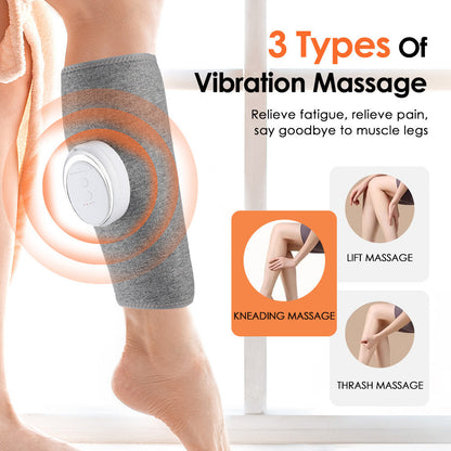 HexoLeg™ – draadloze aircompressie kuitmassager met warmte en slimme drukverlichting