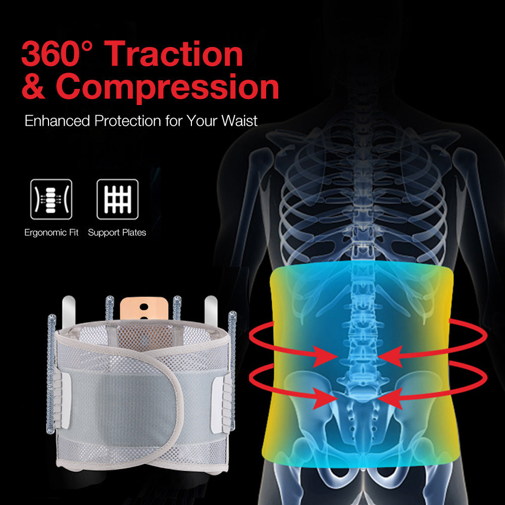 HexoSpine™ - Ergonomische Lumbale Ondersteuningsband voor Rugcomfort 4