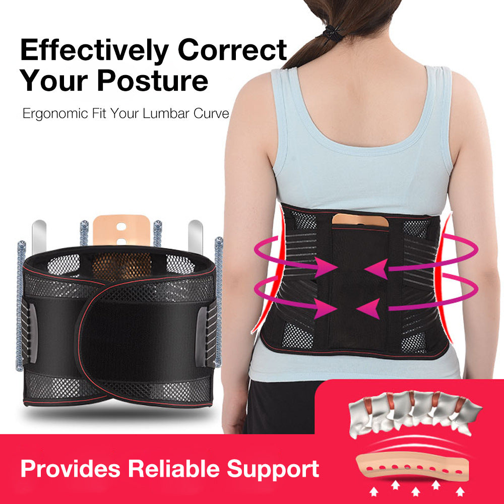HexoSpine™ - Ergonomische Lumbale Ondersteuningsband voor Rugcomfort 6