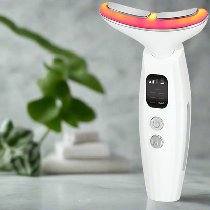 HexoNeck™ Lichttherapie Massager Voor Jeugdige Huidvernieuwing Van De Hals 1
