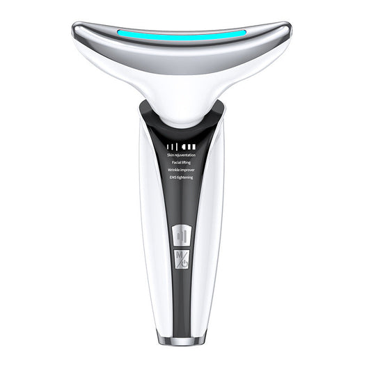 HexoNeck™ – LED nek- en gezichtsmassager voor rimpelvermindering, stevigheid & huidverjonging