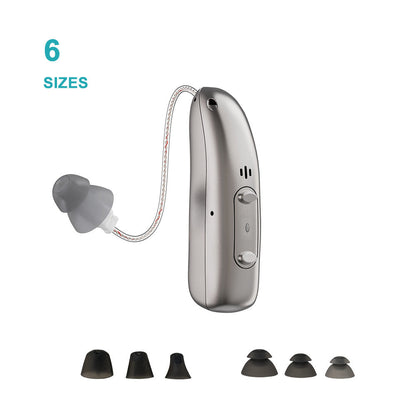 HexoTone™ - Slank Bluetooth Hoortoestel Voor Senioren Met Geluidsonderdrukking 4