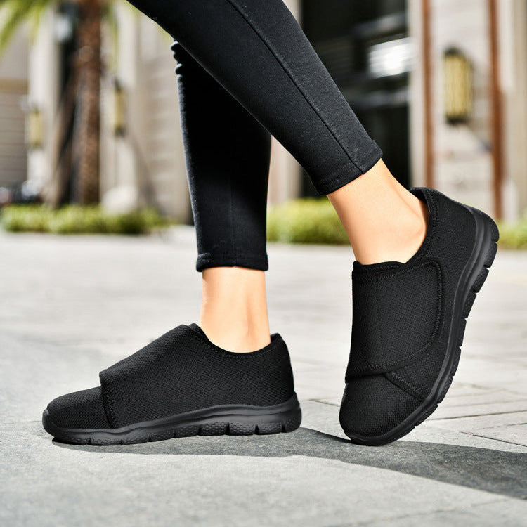 HexoComfy™ – Orthopedische damesschoenen voor wandelen – brede pasvorm, verstelbaar & ademend