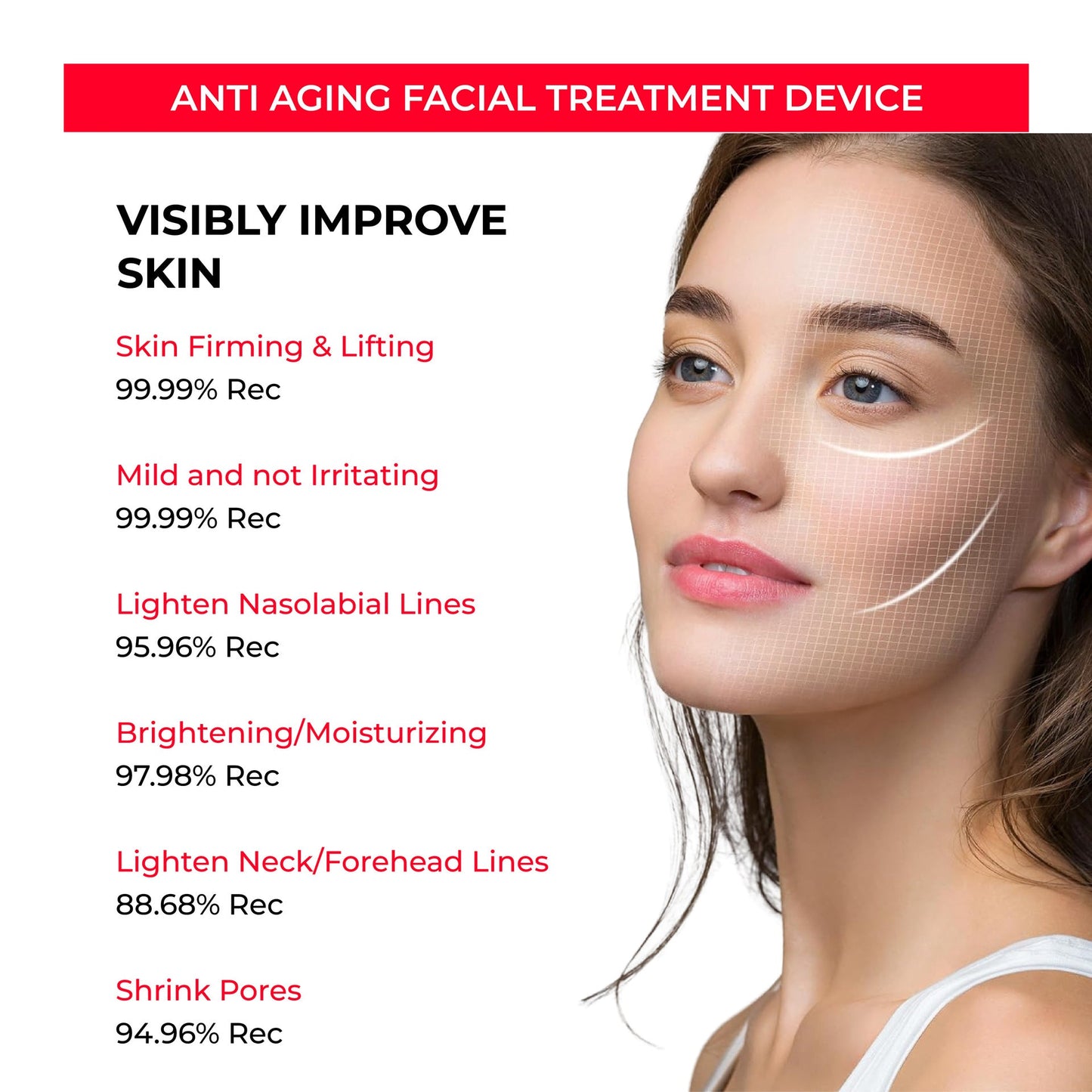 HexoGlow™ EMS Gezichtsverstevigend Apparaat