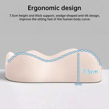 HexoSeat™ – orthopedisch traagschuim autokussen voor rug- & stuitpijn verlichting