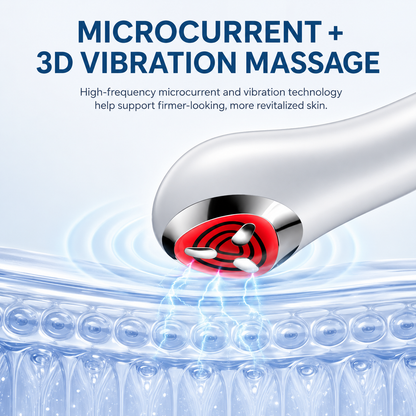 HexoLift™ Gezichts- en nekmassager met microcurrent, EMS en LED-lichttherapie