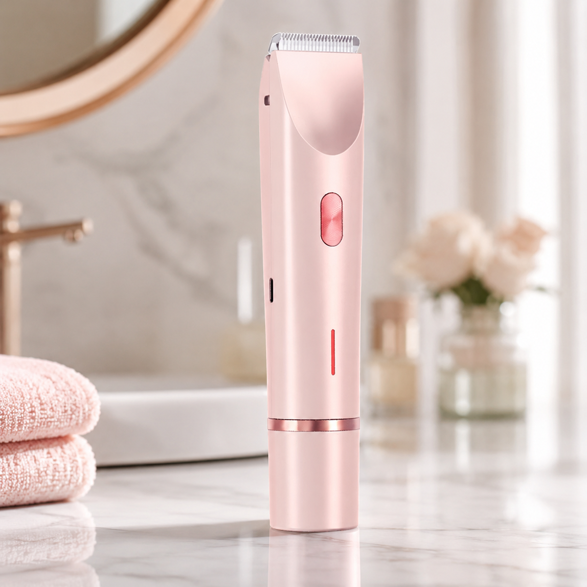 HexoSmooth™ Elektrisch scheerapparaat voor dames met dubbele kop – gezicht & lichaam, IPX7