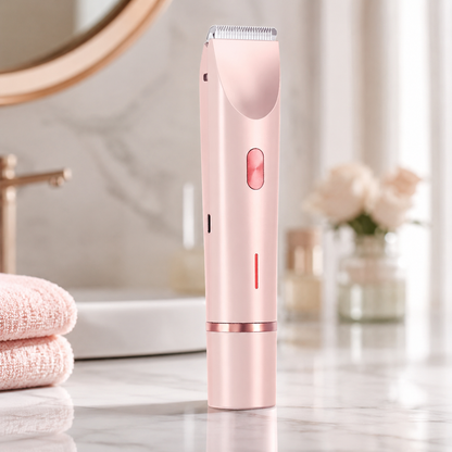 HexoSmooth™ Elektrisch scheerapparaat voor dames met dubbele kop – gezicht & lichaam, IPX7
