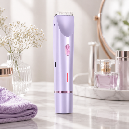 HexoSmooth™ Elektrisch scheerapparaat voor dames met dubbele kop – gezicht & lichaam, IPX7