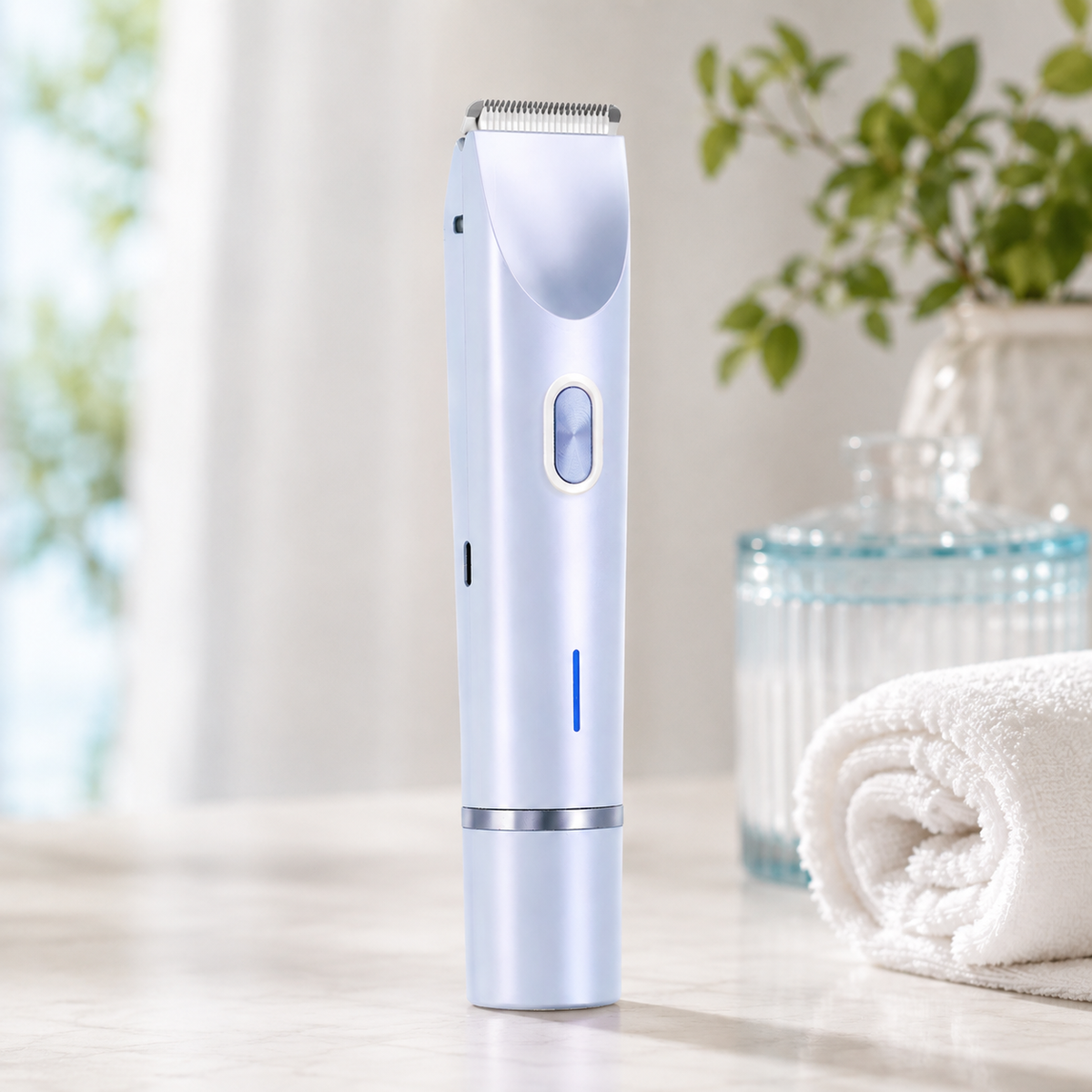 HexoSmooth™ Elektrisch scheerapparaat voor dames met dubbele kop – gezicht & lichaam, IPX7