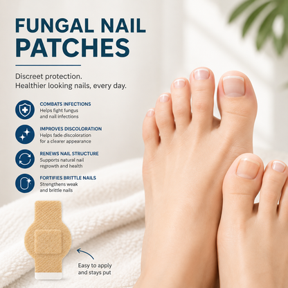 HexoNail™ Hydrogel nagelpleisters voor verkleurde en beschadigde nagels – 21 stuks