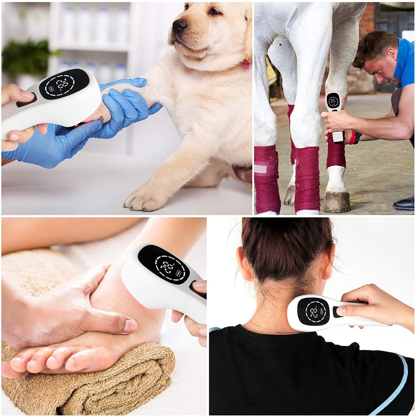 HexoBeam™ Roodlicht Lasertherapie Massager Voor Pijnverlichting En Herstel 4