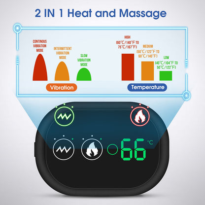 HexoShoulder™ Verlichtingspad voor Schouderpijn - Draagbare Warmte en Massage 3