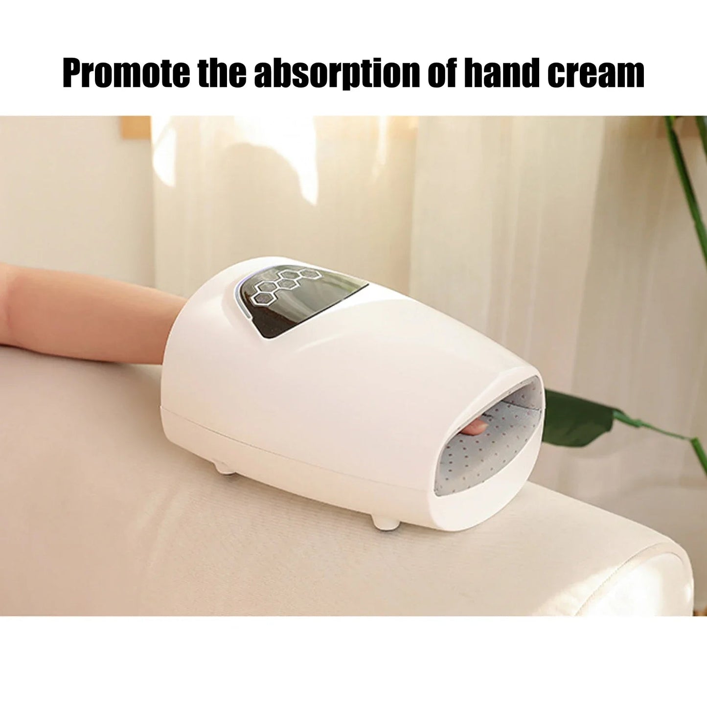 HexoPalm™ – Elektrische Handmassage met Warmte & Compressie