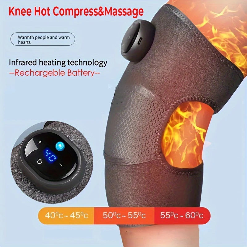 HexoThera™ – Elektrische Knieverwarmer met Massagefunctie
