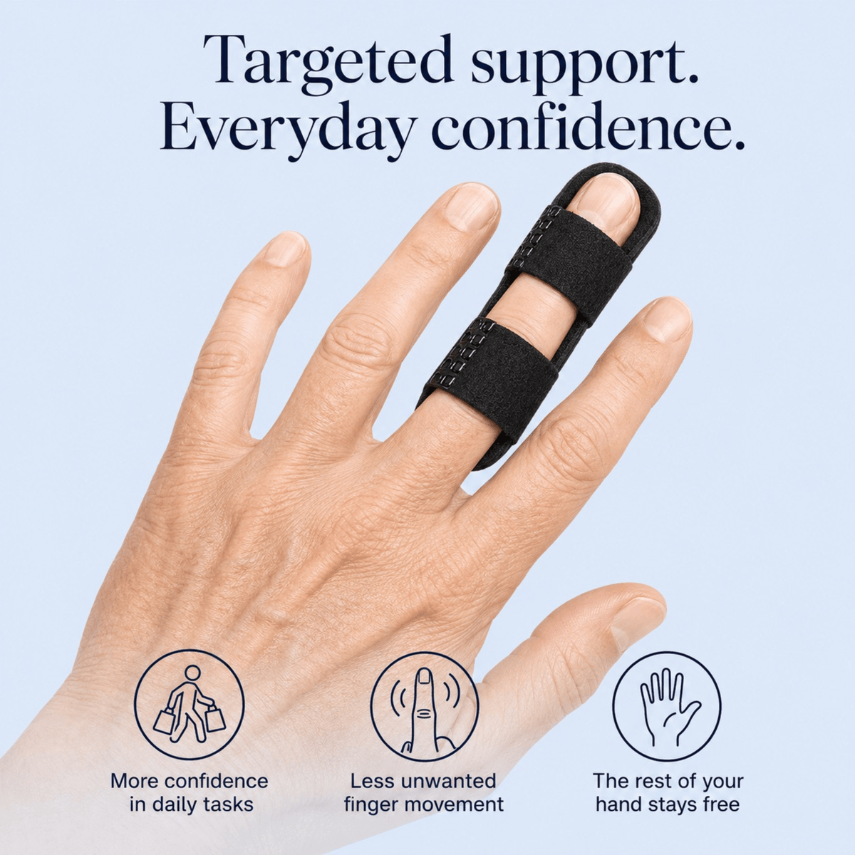 FlexiGuard™ Adjustable Splint Set for Finger Stability and Comfort 7