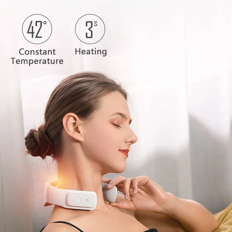 Jeeback™ Draadloze Nekmassager Met Warmte Voor Spanning En Pijnverlichting 4